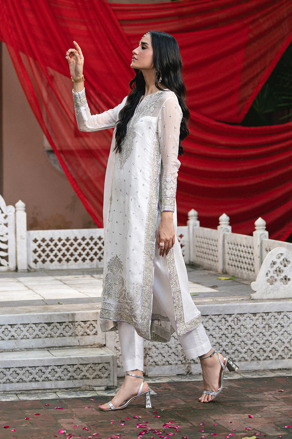 3 Piece Embroiderd Chiffon GAMINI - FSU5641 - Image 5